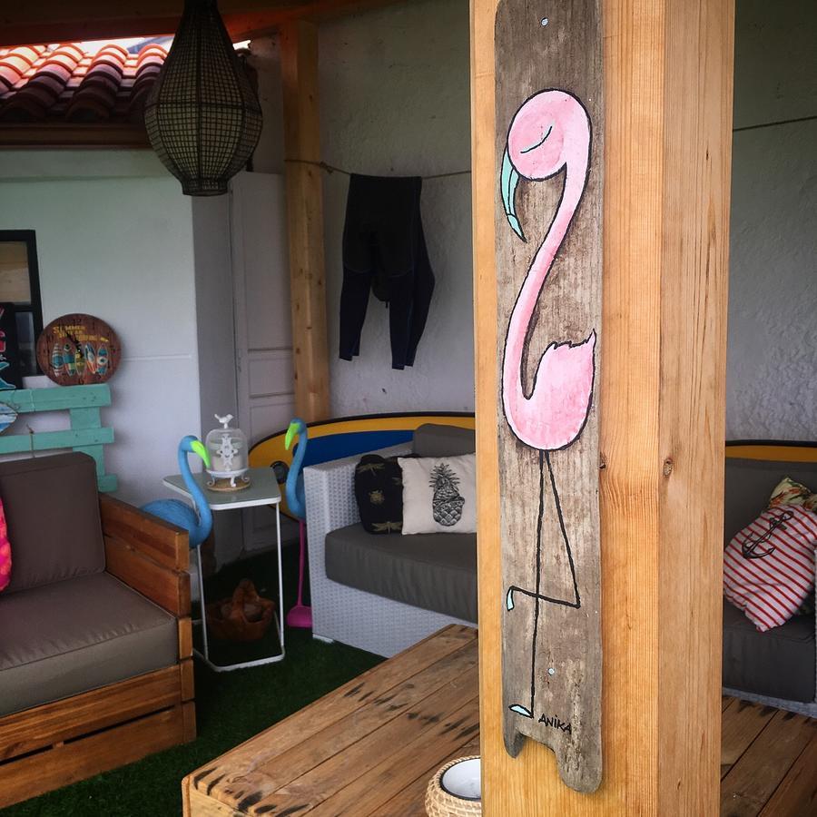 Хостел Cocos Surfhouse San Juan De La Arena Экстерьер фото